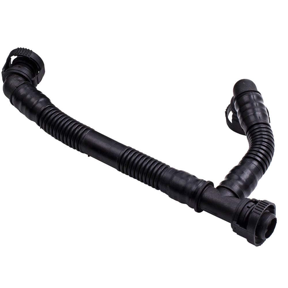 Ensun Crankcase Vent Valve Oil Separator with Breather Hose Kit Set Compatible with N52 E90 E91 E60 E61 E85 E86
