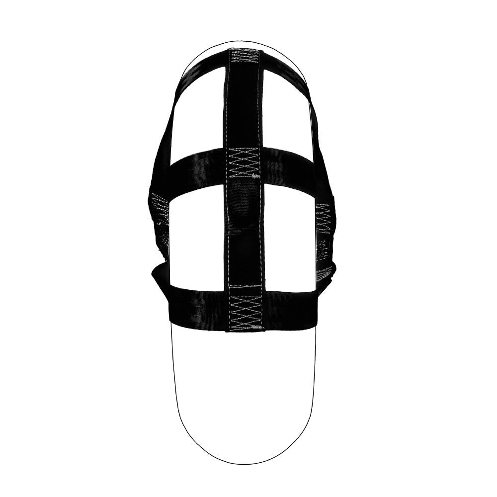 Moto4U Universal Motorcycle Rear Wheel Tie Down Strap In Black