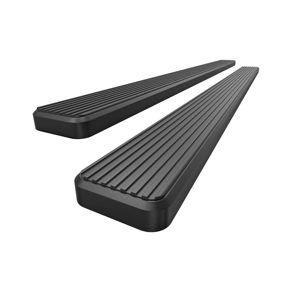 Hd Ridez Running Board 6' Black Compatible With Chevy Colorado Gmc Canyon 2015-2024 Crew Cab (Nerf Bar Side Steps Side Bars)