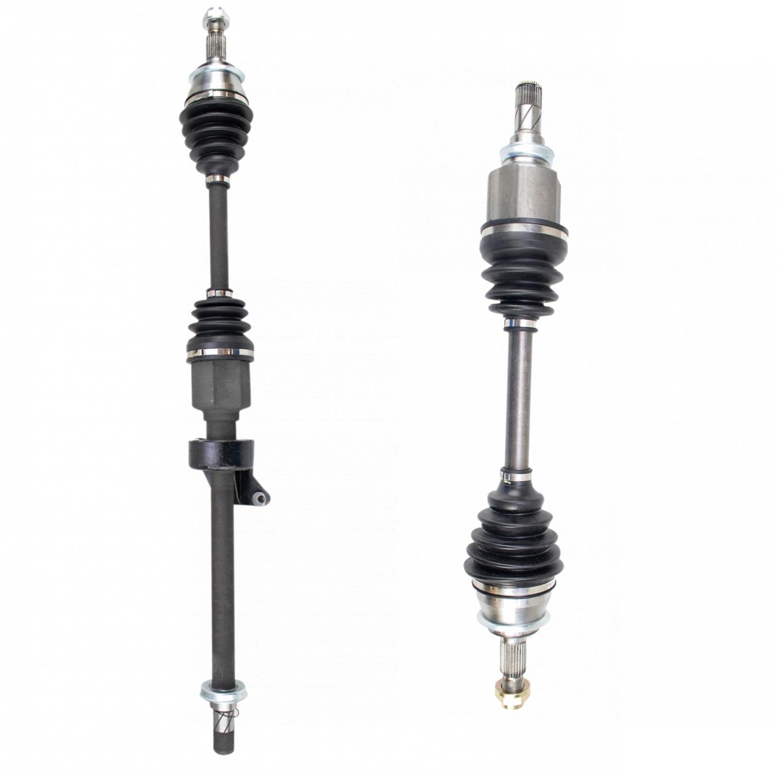Trq Front Cv Axle Shaft Assembly Set Compatible With 2005-2008 Mini Cooper