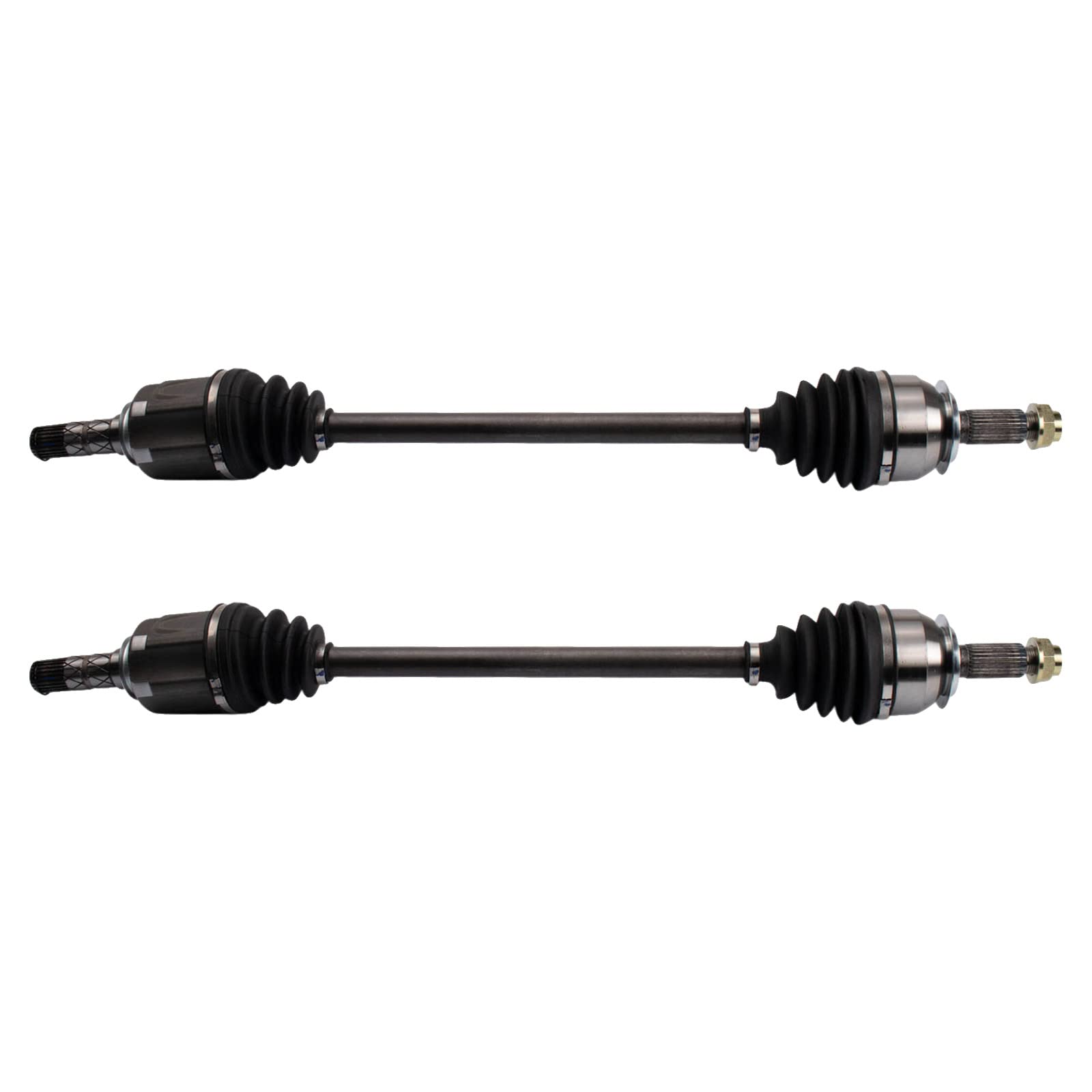 Trq Front Cv Axle Shaft Assembly Set Compatible With 2014-2018 Subaru Forester