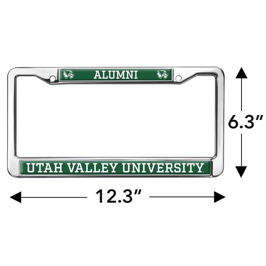 Utah Valley University Alumni Full Size Standard License Plate Metal Frame