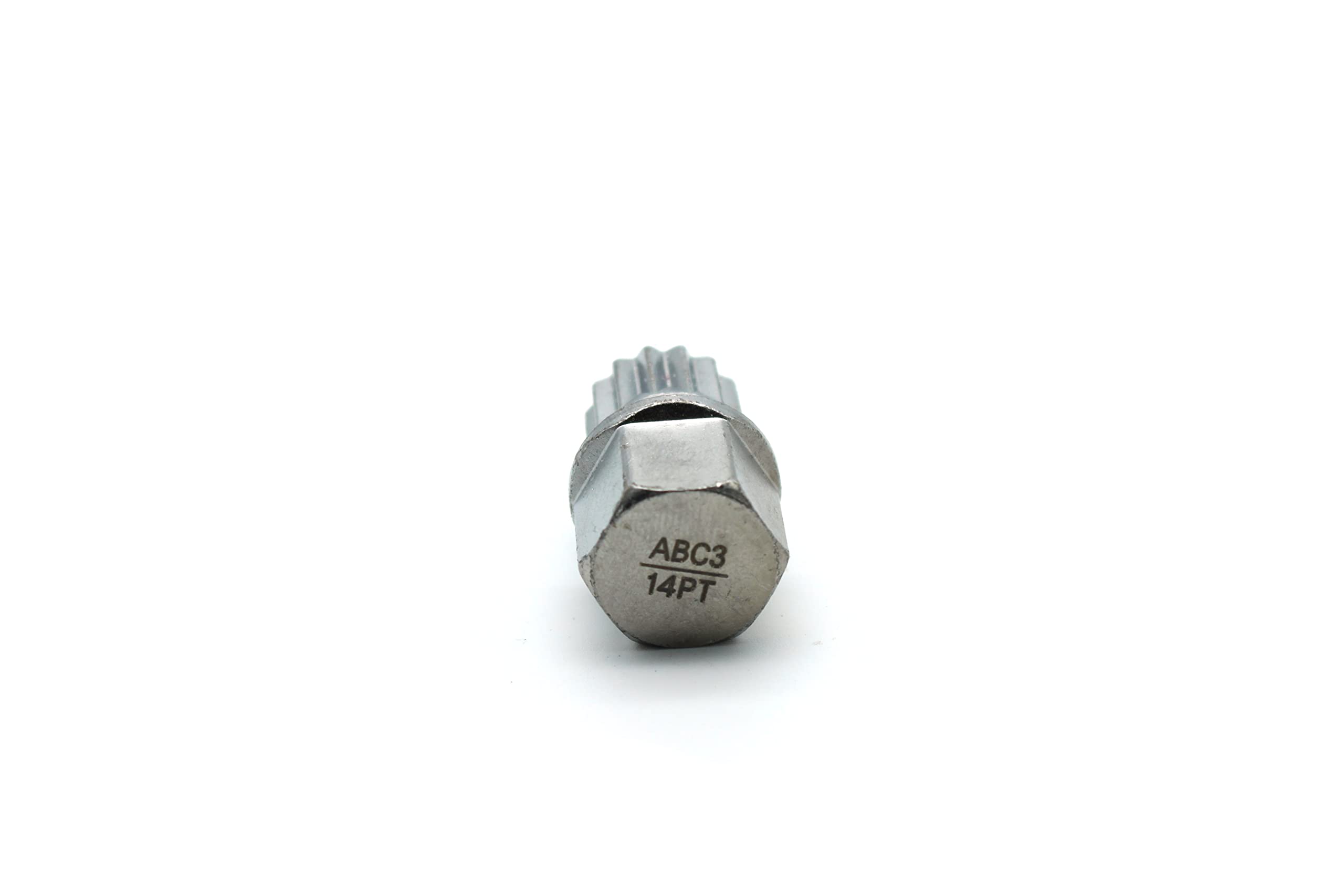 Temo Abc3/14Pt Wheel Lock Lugnut Anti-Theft Lug Nut Screw Removal Key Socket S3057 For Vw Audi