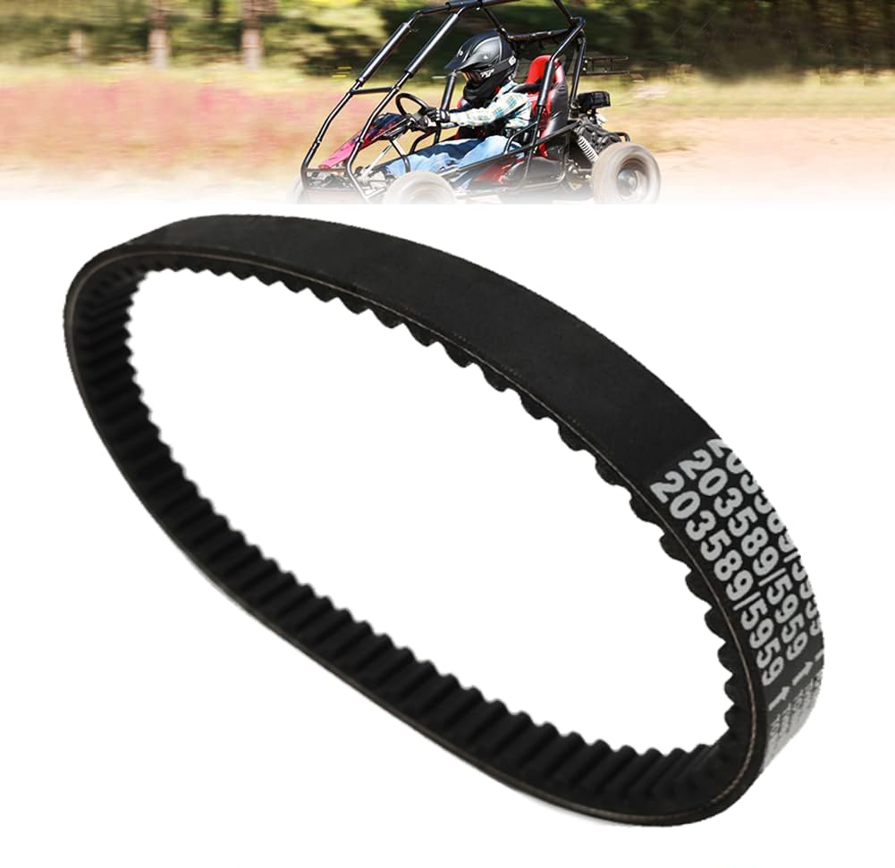 QYMOTO Coleman KT196 Drive Belt Go Kart 30 Series 203589 Belt Coleman 196cc Parts Fits Manco 5959, Comet 203589 Torque Converter