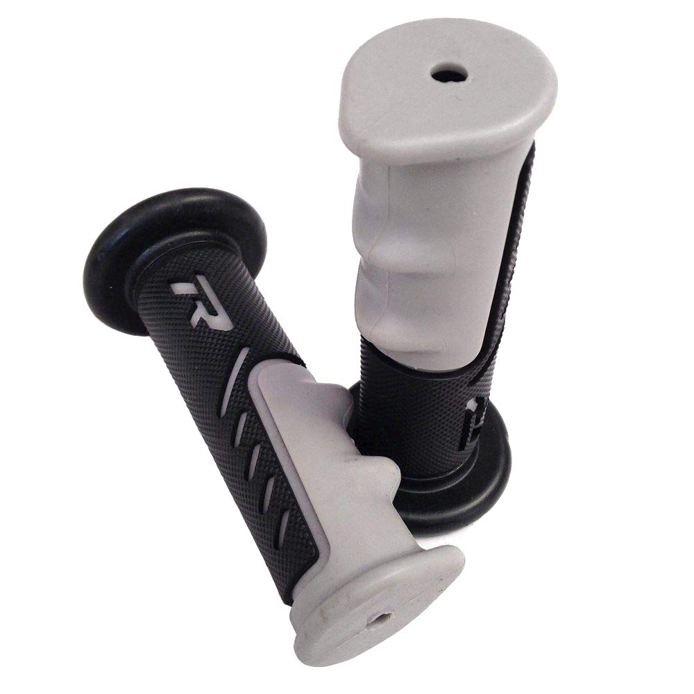 Httmt Xh4077- Atv Watercrafts Inchesr Inches Engraved Gel Grips Gray Compatible With Atv Quad Yamaha Kawasaki Polaris Seadoo Bom
