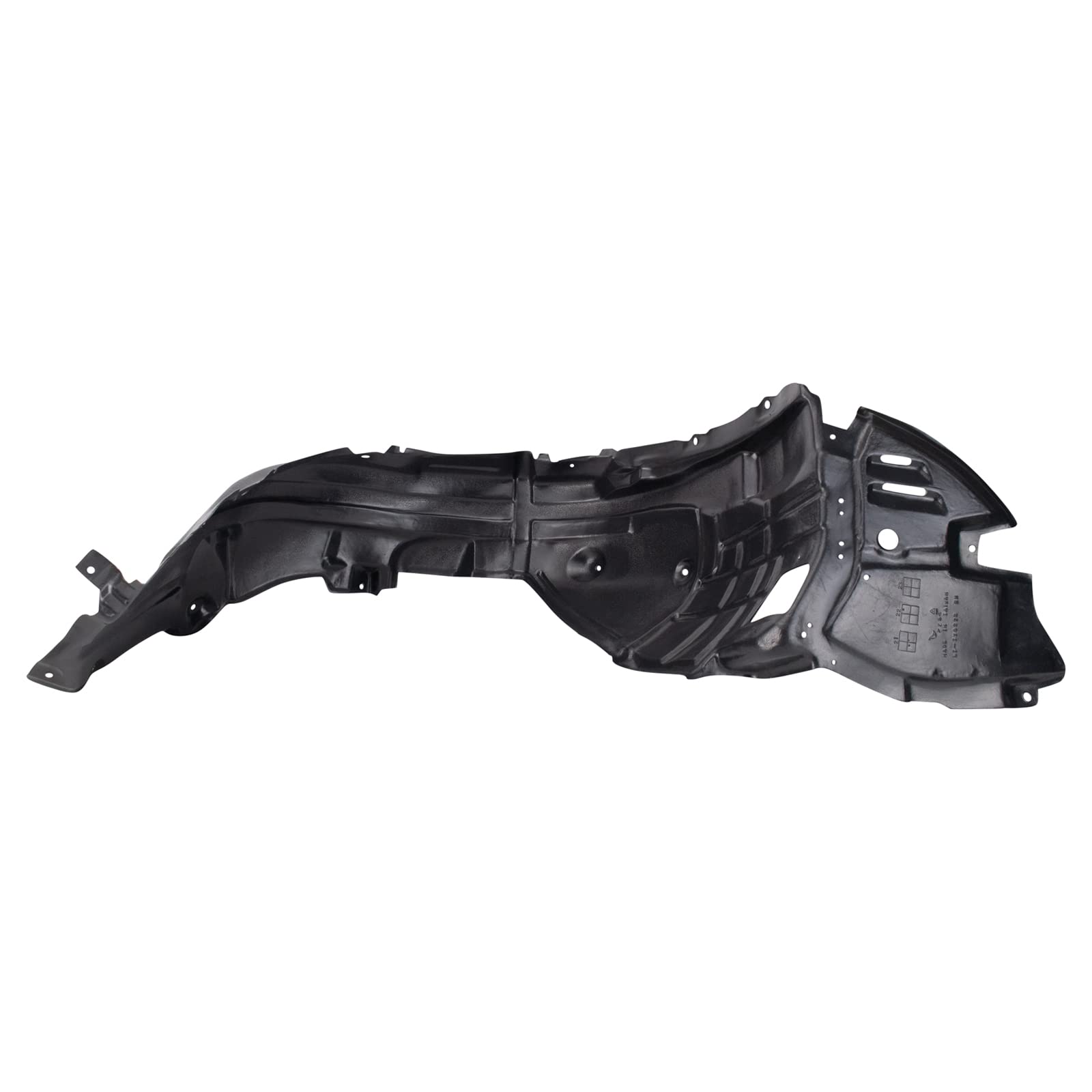 Trq Inner Fender Liner Set Compatible With 2008-2011 Lexus Gs350 Gs450H Gs460 Lx1248106 Lx1249106