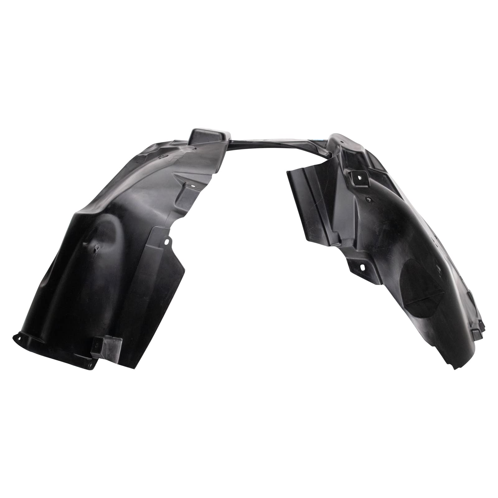 Trq Front Inner Fender Liner Set Compatible With 2017 Jeep Compass Ch1248160 Ch1249189