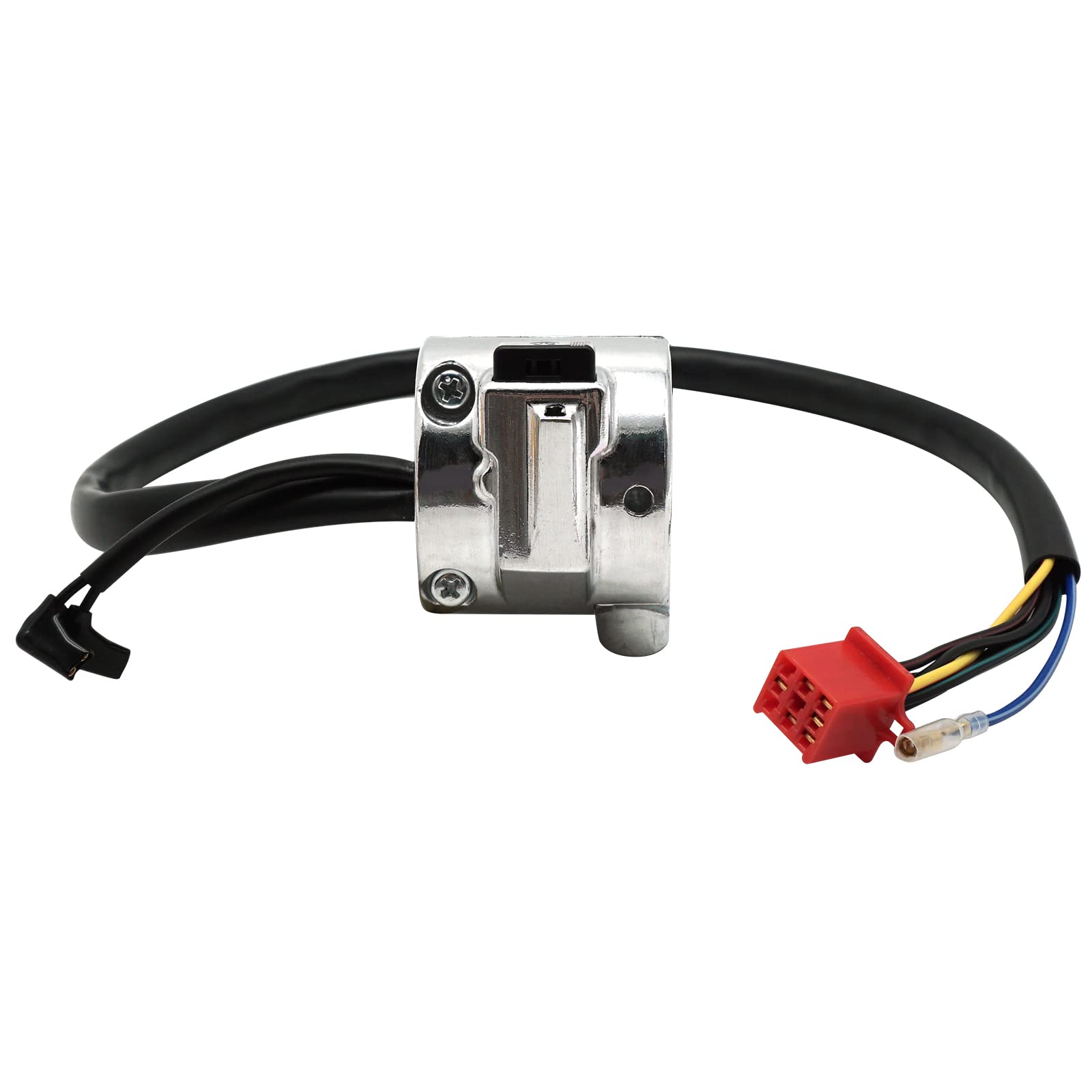 JAVIK Right Start Stop Kill Control Switch for Honda Shadow ACE 750 VT750C 1998-2003, OEM# 35130-MBK-J01, Silver