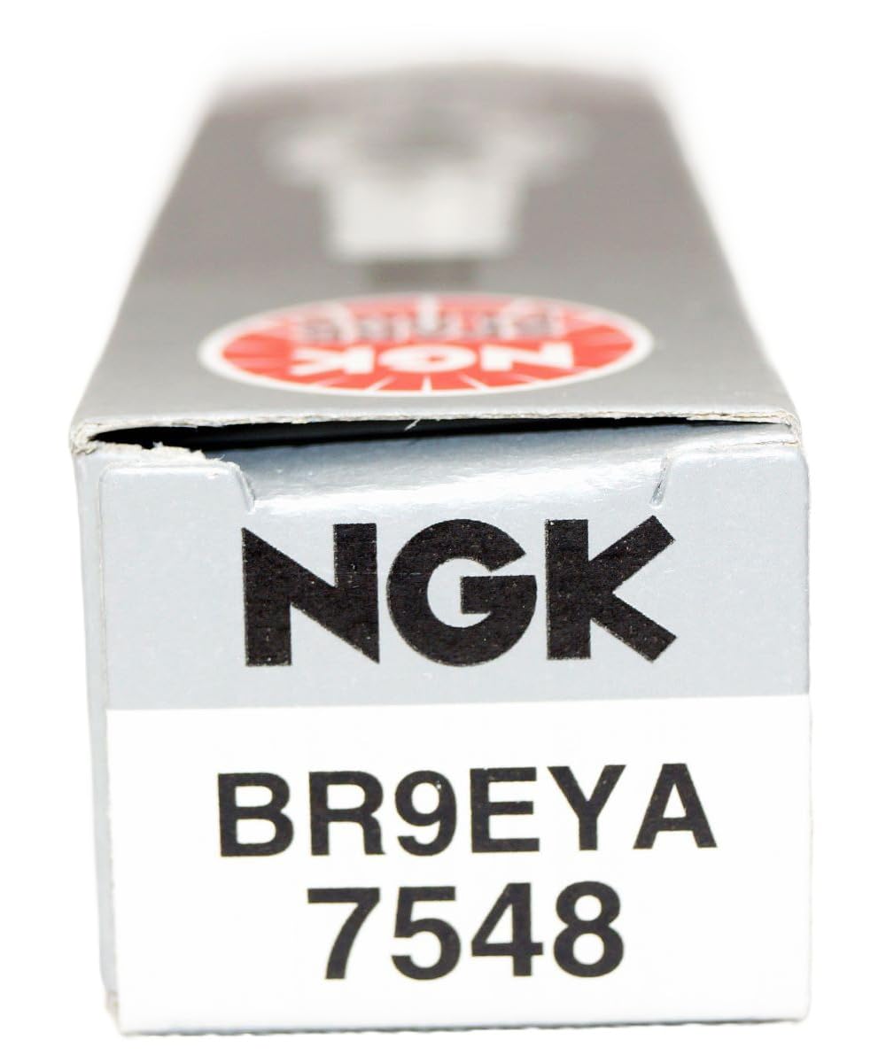 Ngk V-Power Spark Plugs - Stock #7548 - Br9Eya - Solid Tip - Pack Of (8)
