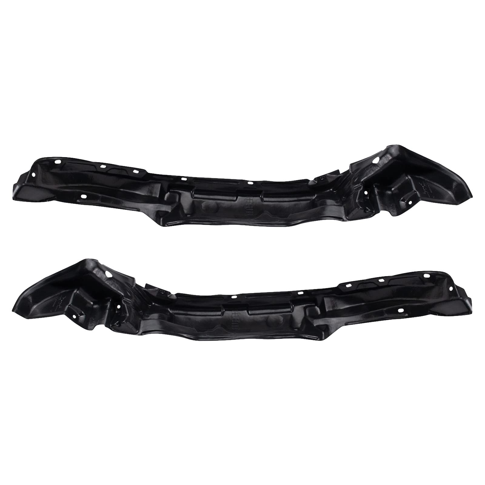 Trq Front Inner Fender Liner Set Compatible With 1993-1995 Toyota Pickup To1250105 To1251105