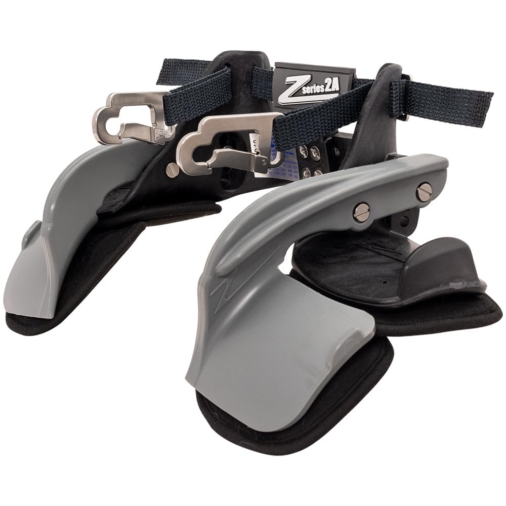 Z-Tech Series 2A Sfi 38.1 Head And Neck Restraint Certified Black/Gray One Size Fits All