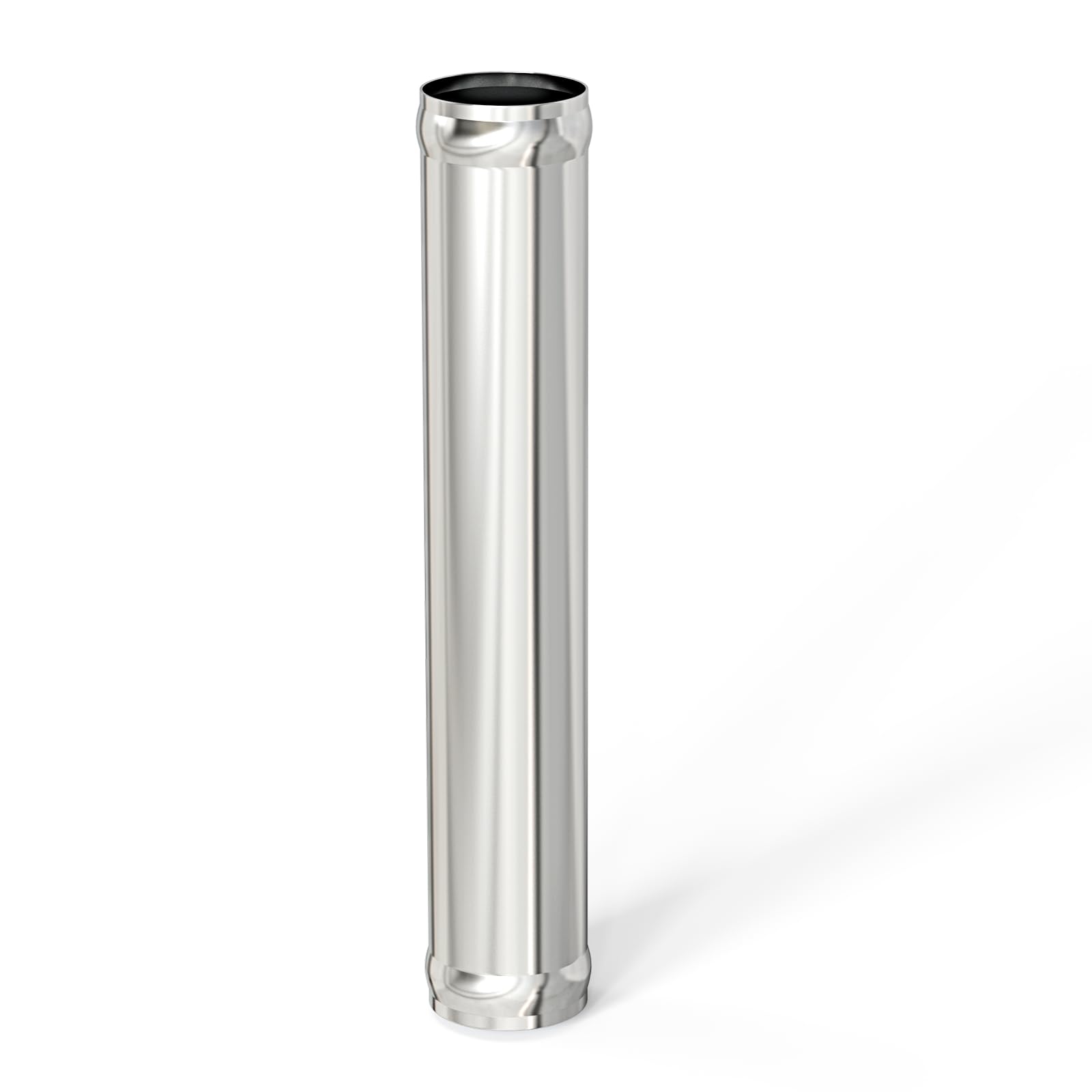 Gasher 1Pcs 12''(300Mm) Aluminum Alloy Tube 2.5''Od Intercooler Pipe With Bead Roll For Intake And Cooling Systems