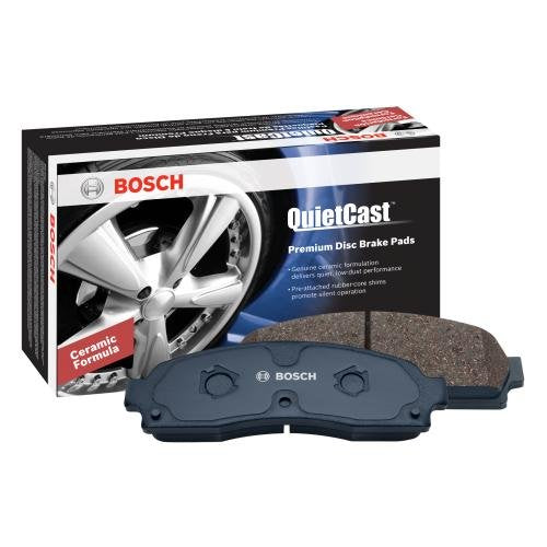 BOSCH BC1325 QuietCast Premium Ceramic Disc Brake Pad Set - Compatible with Select Toyota Highlander; REAR
