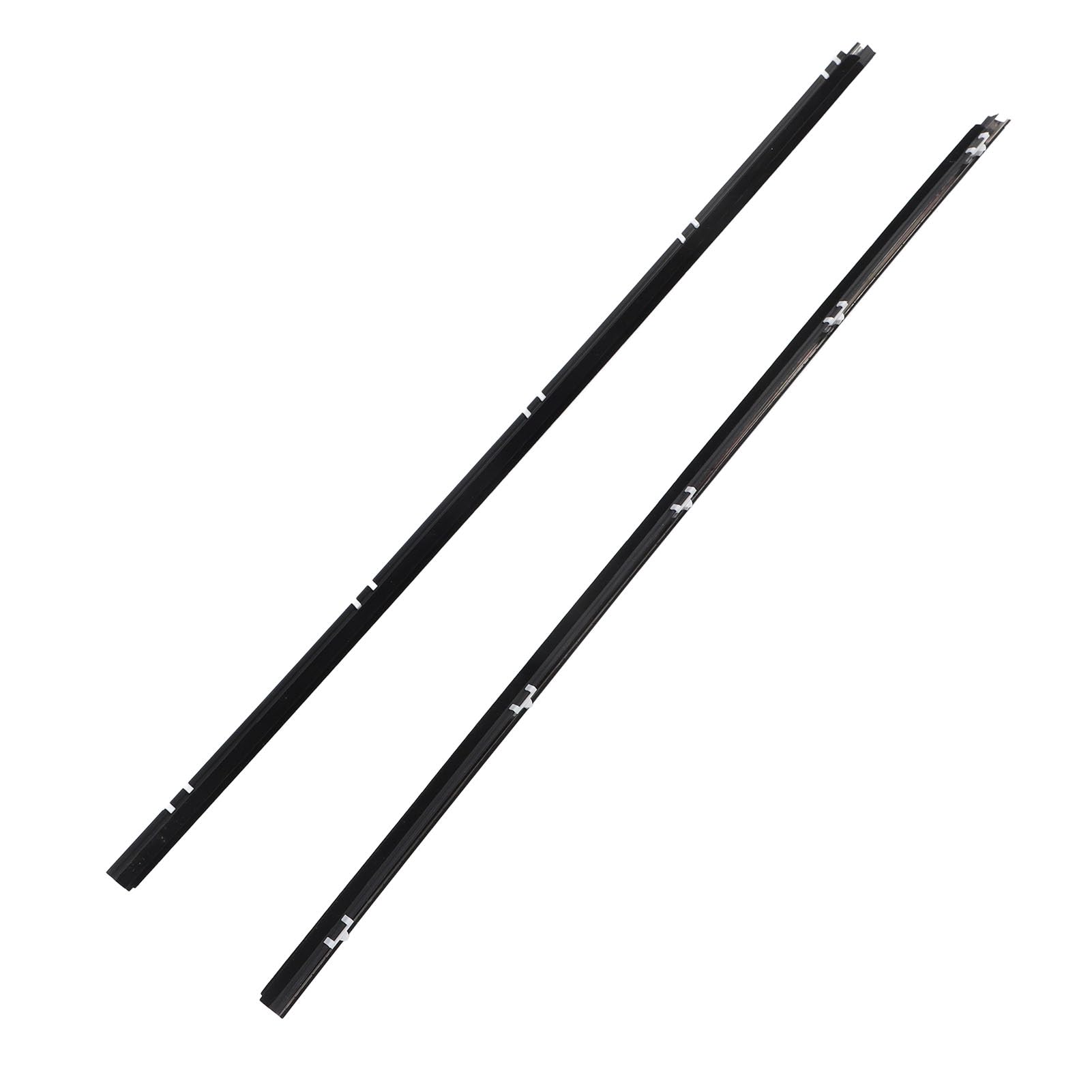 Car Door Window Weatherstrip Molding Trim For Honda Civic 1991-1995, 1 Pair Car Window Seal Strip, Replace 72410-Sr3-003 72450-Sr3-003, Efficient Sealing