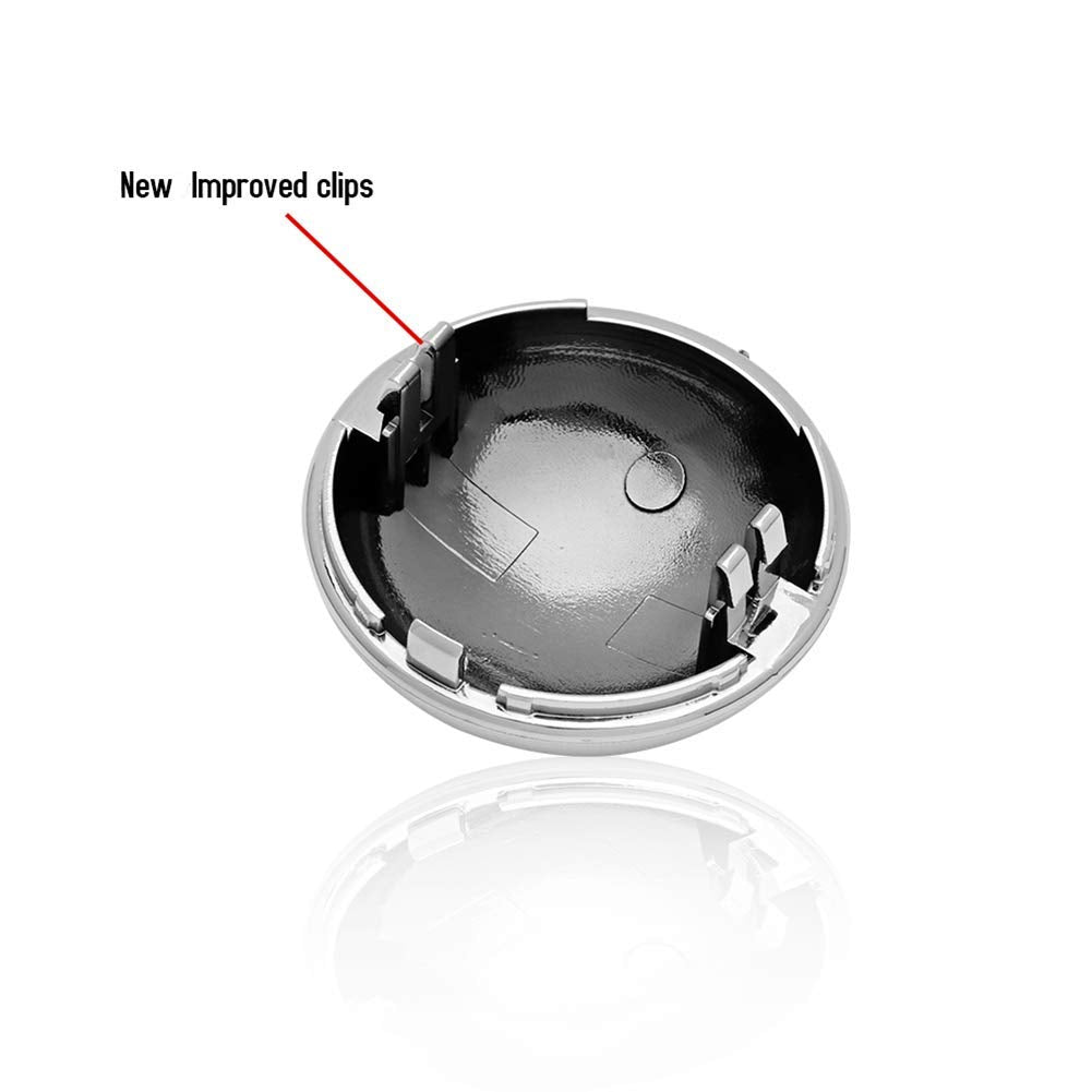 BASIKER F150 Shifter Knob Chrome Cap - Triple Chrome Plated, Easy Installation, Model 4L3Z-7213-BA, Fits 2004-2006 Ford