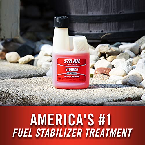 STA-BIL Storage Fuel Stabilizer - 4 oz. Counter Display, Red, Model 22205