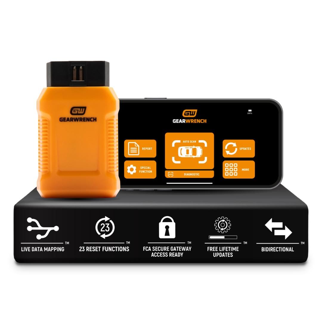 GEARWRENCH Professional BiDirectional Diagnostic Scan Tool | GWSMARTBT