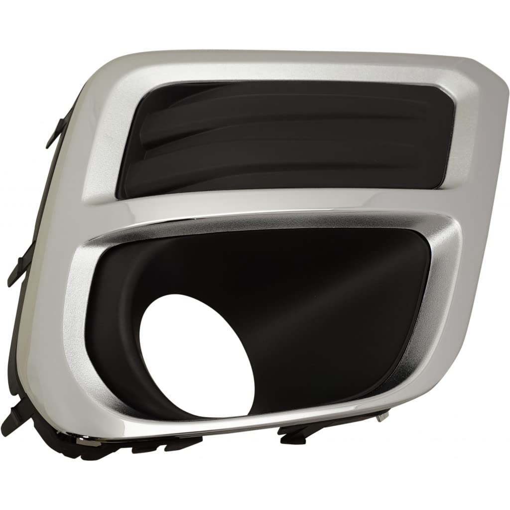KarParts360 For Subaru Forester 2019 2020 2021 Fog Light Bezel Passenger Side | Chrome Trims | Plastic | Replacement For SU10391