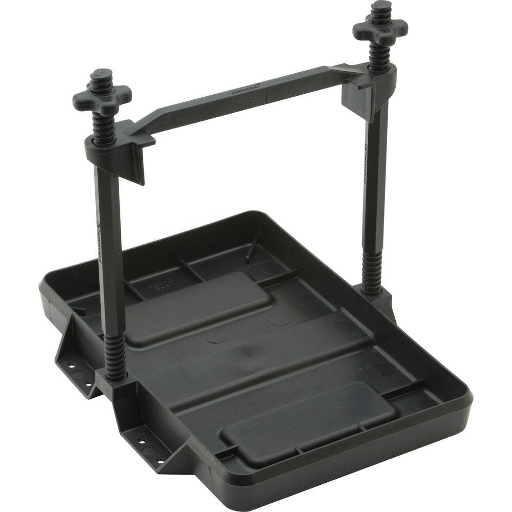 Attwood All - Plastic Hd 24 Series Battery Tray, Beige