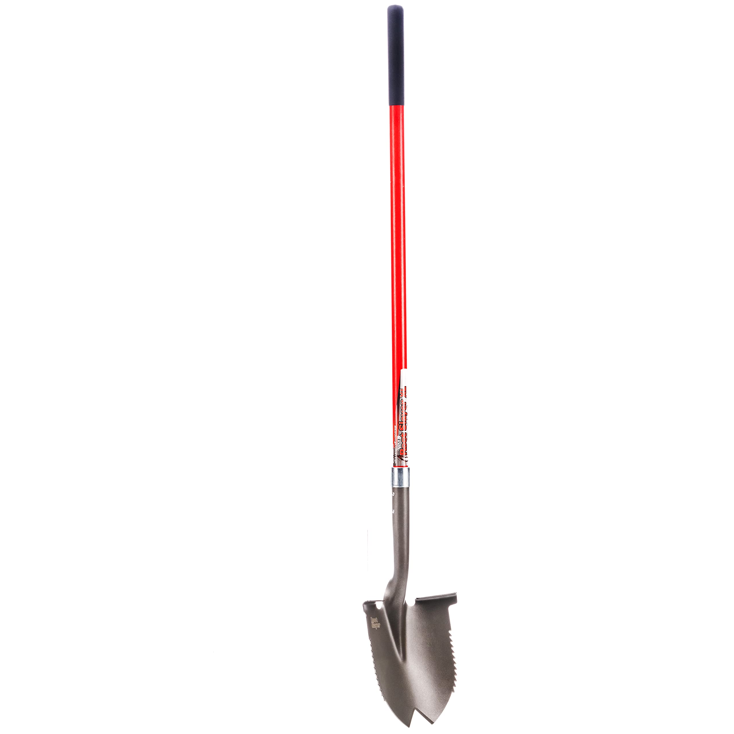 Radius Garden 23211 Root Slayer Round Head Shovel Xl, Red