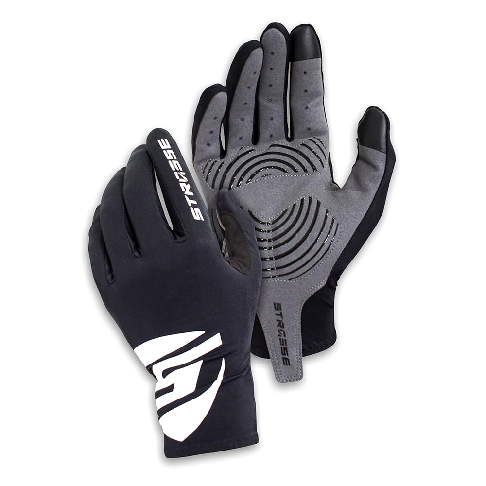 STRASSE STRASSE Racing Gloves Simulator Racing Driving Steering Wheel Controller Black M