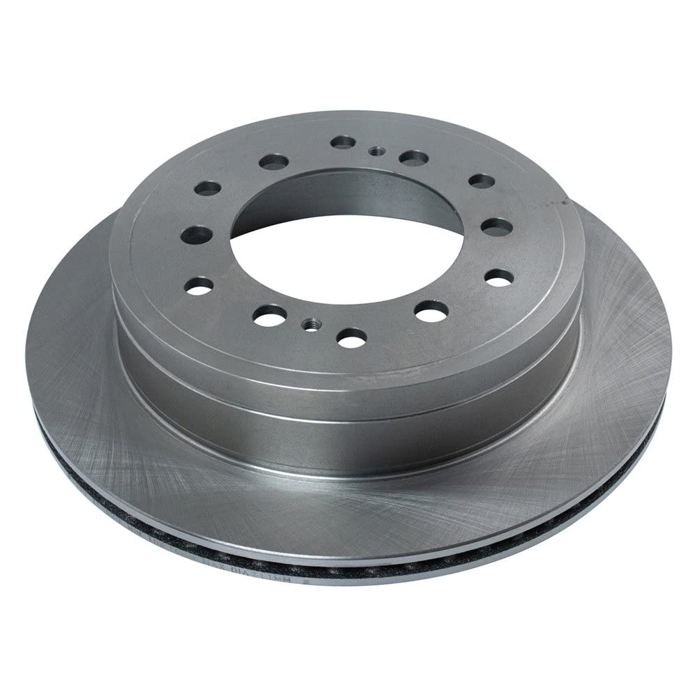 Trq Rear Brake Rotors Set Vented Compatible With 2010-2022 Lexus Gx460 Toyota 4Runner 2010-2014 Fj Cruiser