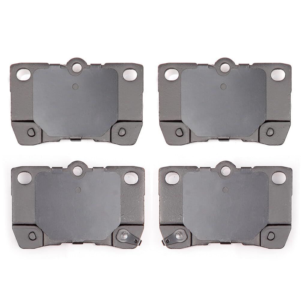 Cciyu D1113 Rear Semi-Metallic Disc Brake Pads Kit For Lexus Gs300 2006, Gs350 07-11, Gs430 06-07, Gs460 08-11, Is250 06-13, Is3