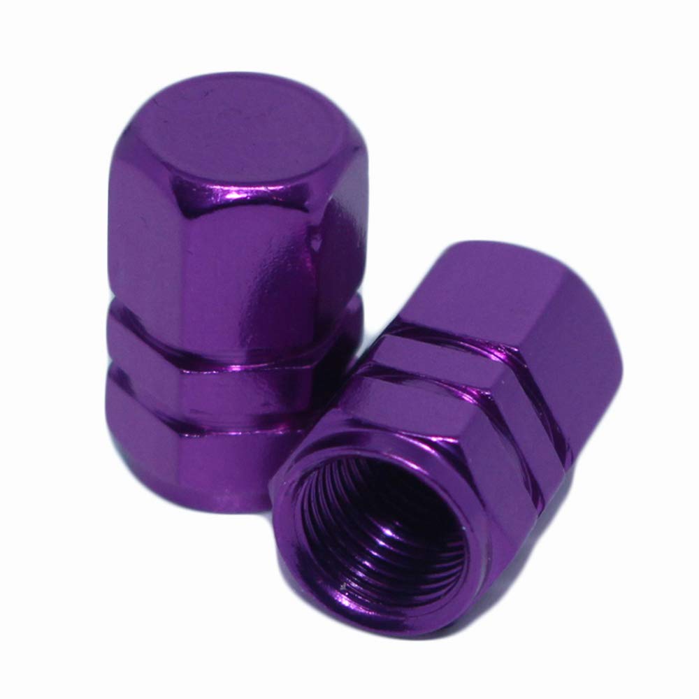Replacemyparts Valve Stem Covers Caps Dustproof Airtight Seal Hexagon Design Outdoor All-Weather Leak-Proof Air Protection Light