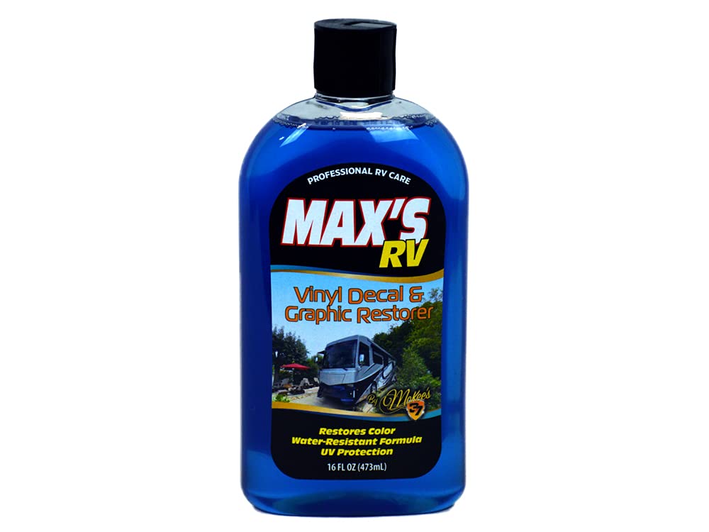 McKees 37 Marine & RV MKRV5501 Vinyl Decal & Graphic Restorer, 16 oz.