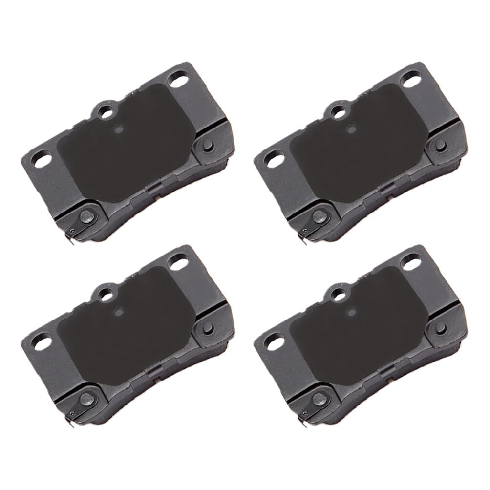 Eccpp D1113-8217 Rear Semi Metallic Disc Brake Pad Set - Fit For Lexus Gs300 2006, Gs350 2007-2011, Gs430 2006-2007, Gs460 2008-