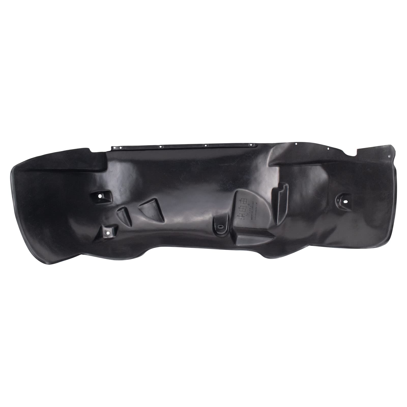 Trq Inner Fender Liner Set Compatible With 2005-2010 Dodge Dakota 2011 Ram Ch1248129 Ch1249129