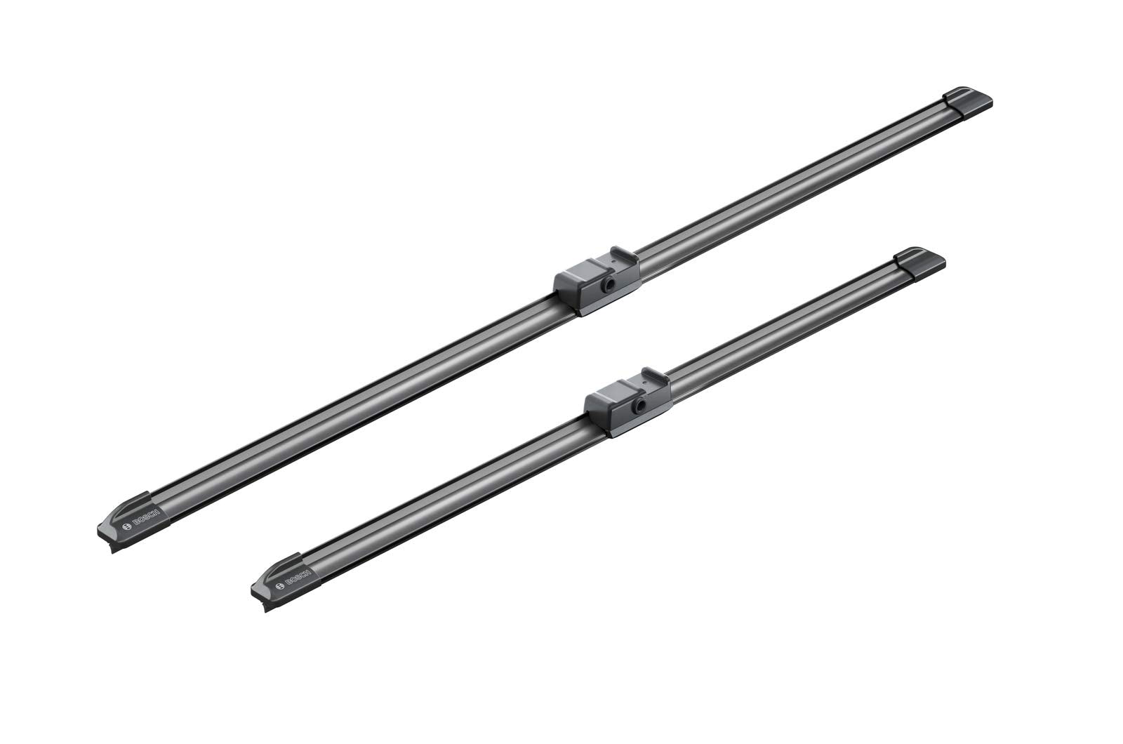 Bosch AeroTwin Wiper Blades Set of 2 (26" & 20") - Dual Rubber, Black, Model 3397118953