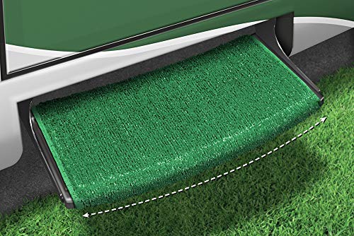 Prest-O-Fit 2-0200 Wraparound+Plus Radius Step Rug, 22 - Green