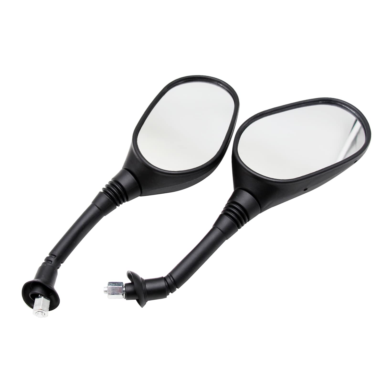 PRO BAT 8mm Rear View Mirror Motorcycle Scooter ATV Dirt Bike Rearview Mirror for GY6 50cc 125cc 150cc 250cc Scooter Moped Motor