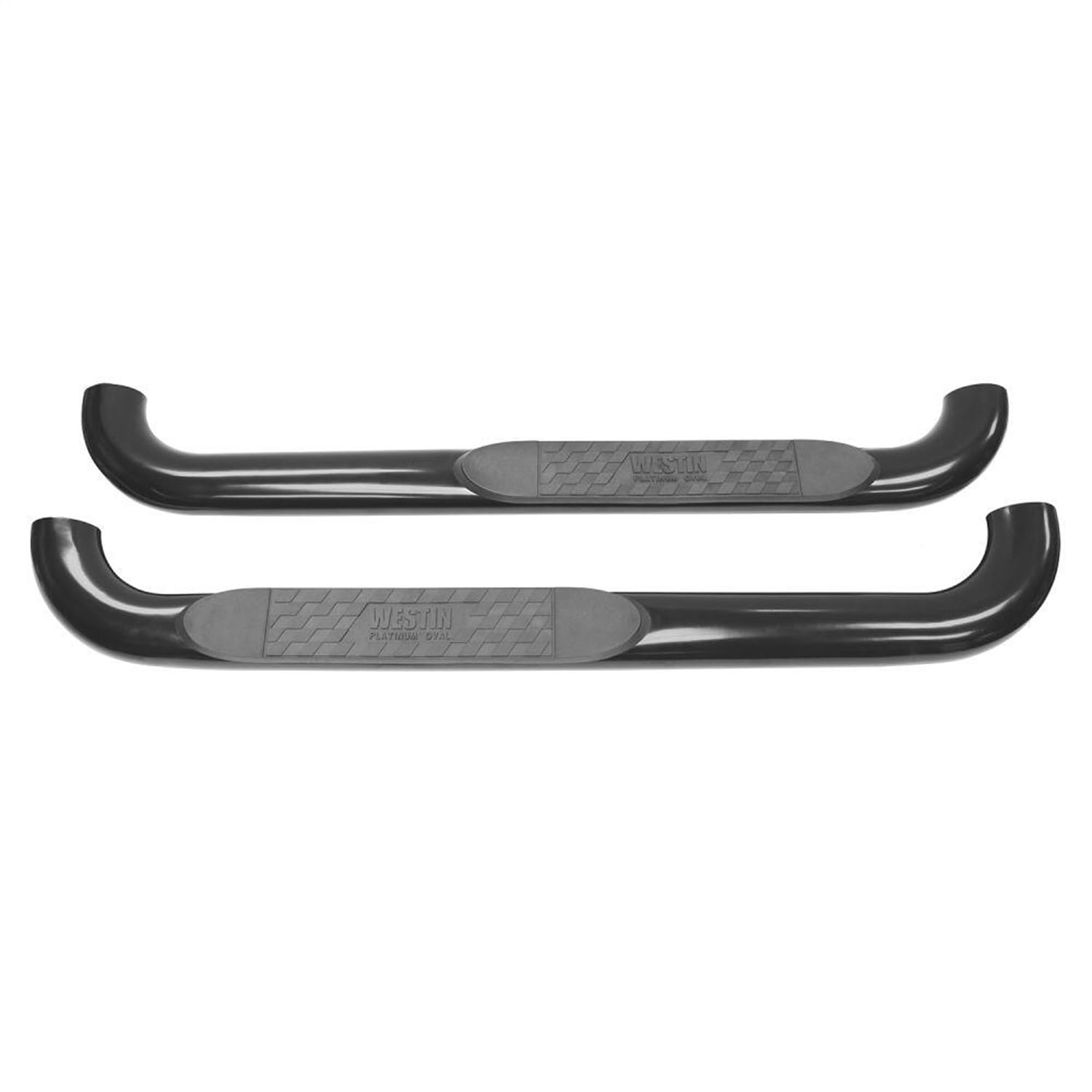 Westin 21-2325 Platinum Black Oval Step Bar Black 4 Inch