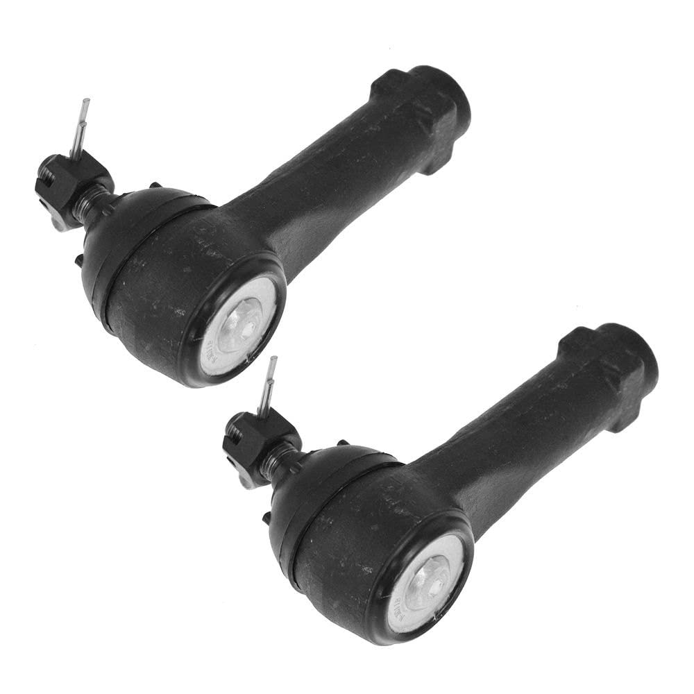 TRQ Front Outer Tie Rod Set Compatible with 1999-2004 Honda Odyssey