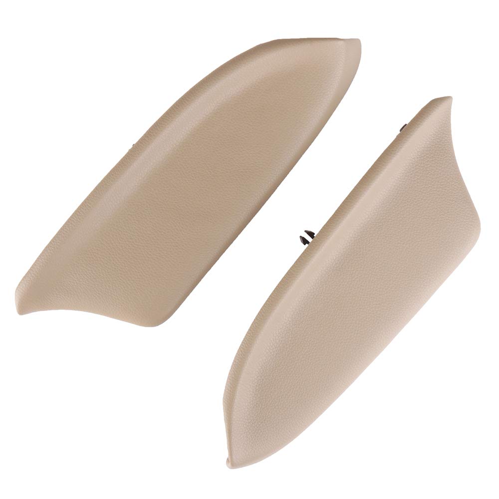 cciyu Front Door Panels Armrest Beige Armrest Replacement fit for 2008-2012 for Honda for Accord 1 Pair(Left + Right)