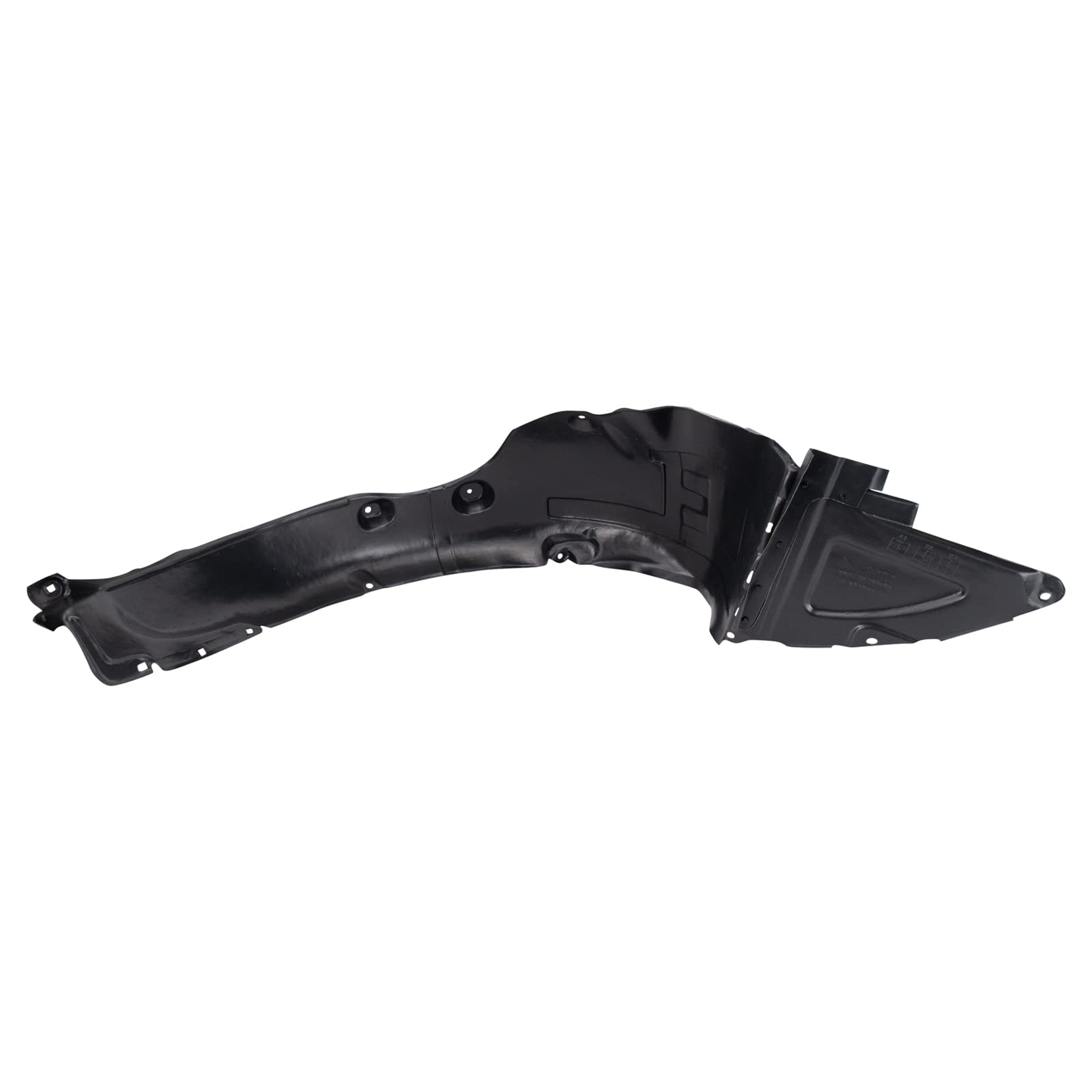 Trq Front Inner Fender Liner Set Compatible With 2011-2013 Kia Optima Ki1248125 Ki1249125