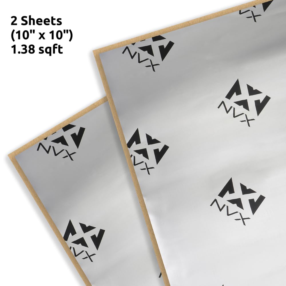 Nvx Sddk12 12 Square Feet Of Sound Dampening Material 4-Door Kit - Four 12'' X 36'' Pieces