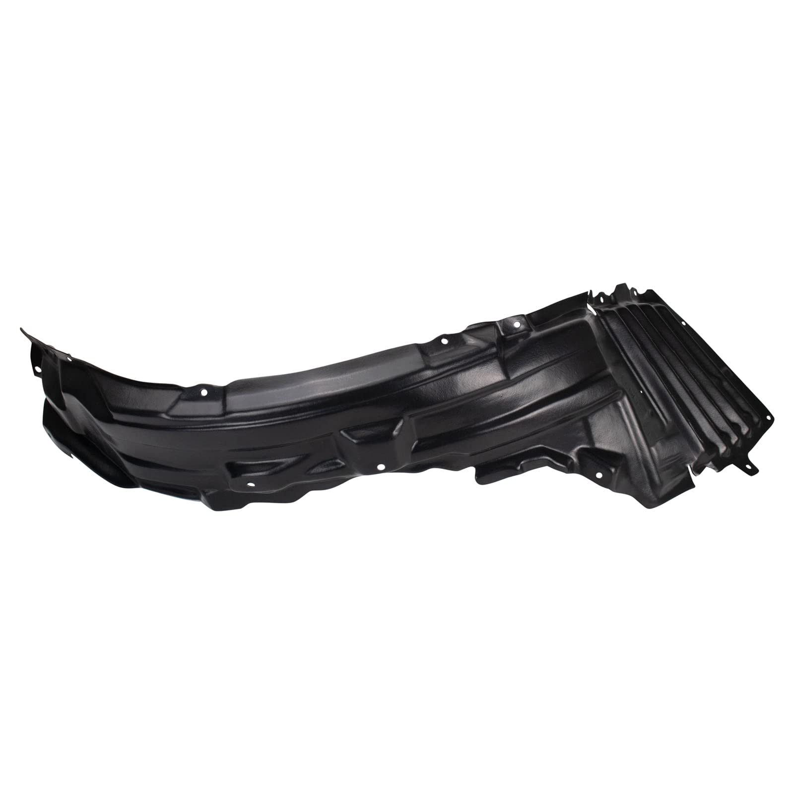 Trq Inner Fender Liner Set Compatible With 2009 Mitsubishi Lancer Mi1248121 Mi1249125