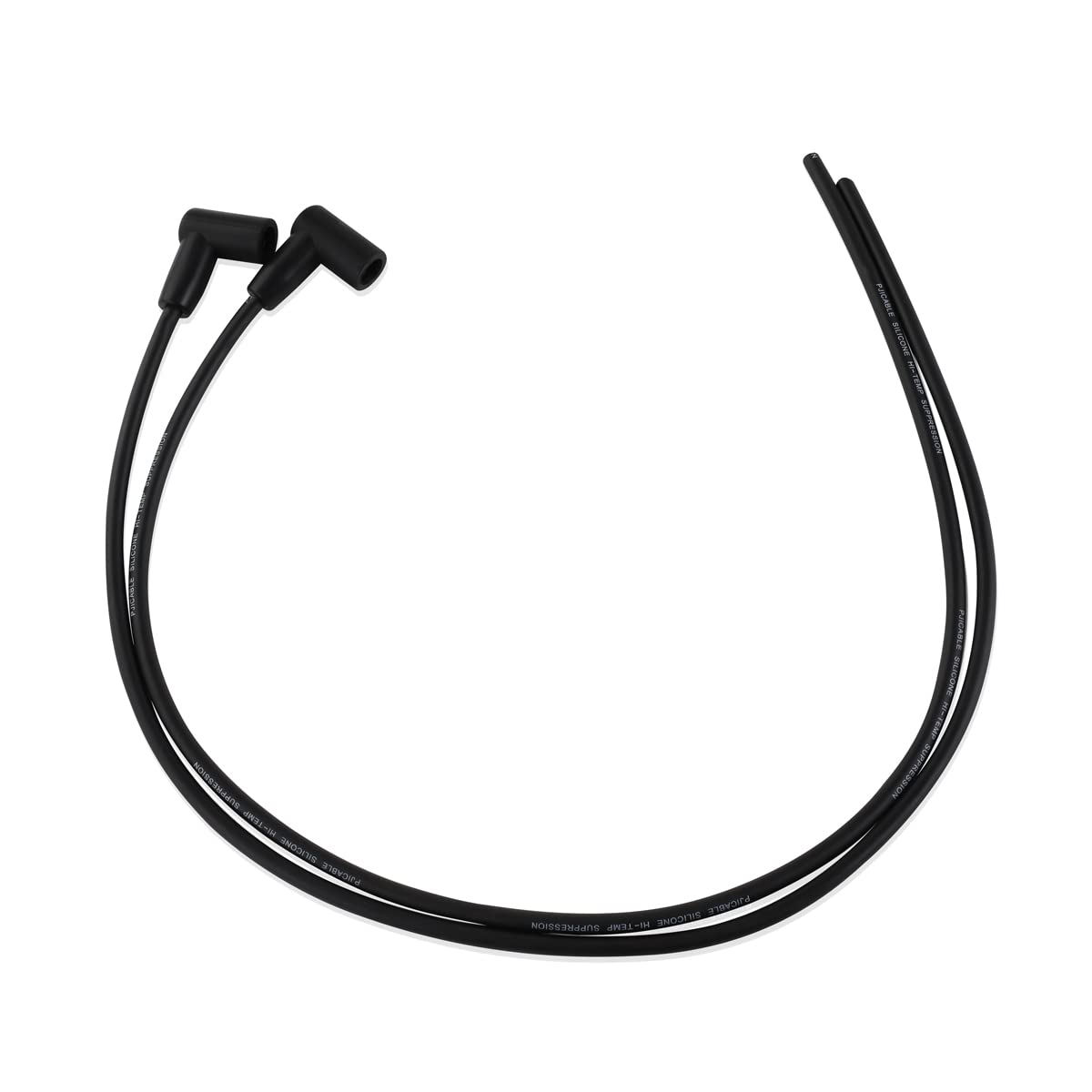 HQPARRTS 0310000 Spark Plug Wires (7mm 30 Long) Compatible with Johnson Outboard Engine(2Pcs)