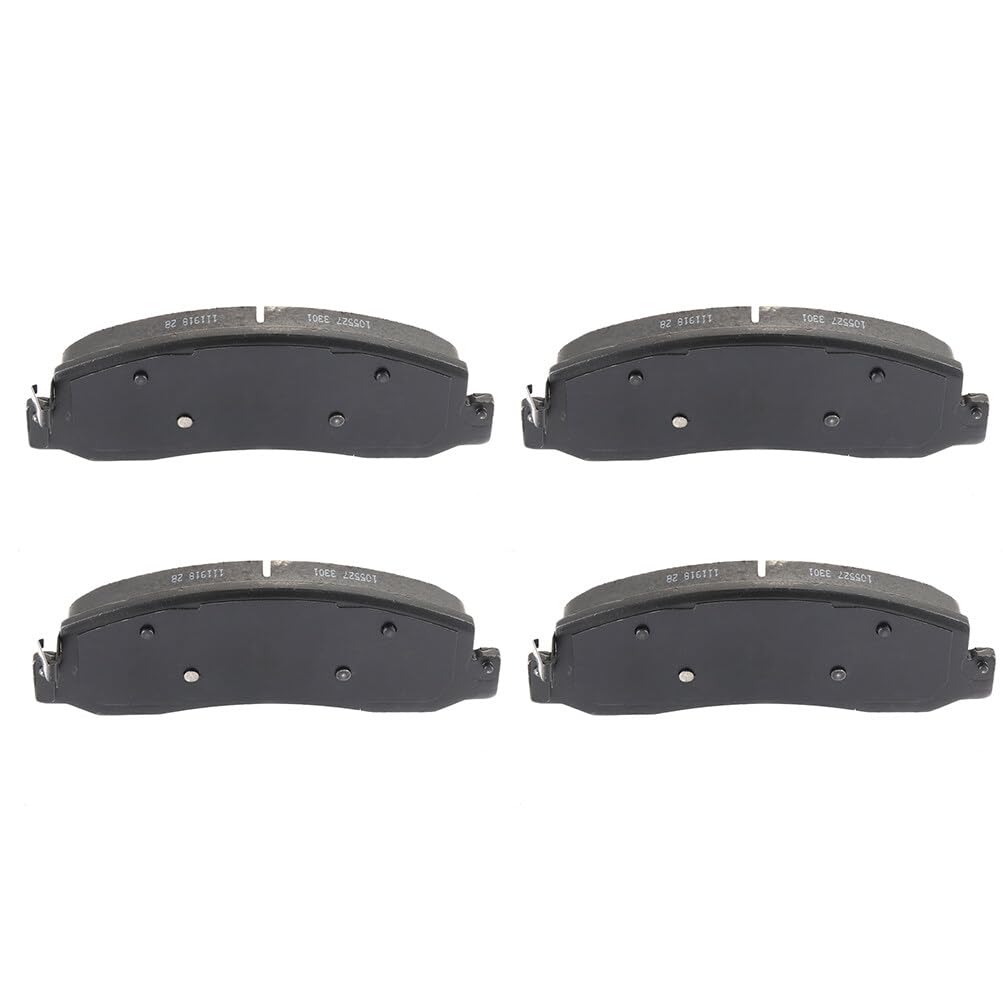 Eccpp D1333-7974 Front Semi Metallic Disc Brake Pad Set Fit For Ford For F-250 Super Duty 2008-2013,For Ford For F-350 Super Dut