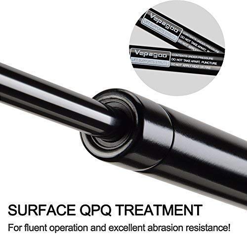 Vepagoo 10 Inch Gas Shocks Struts Lift Supports, 35 Lb/156N, Set of 2 for Truck Tool Box Lid & RV Door