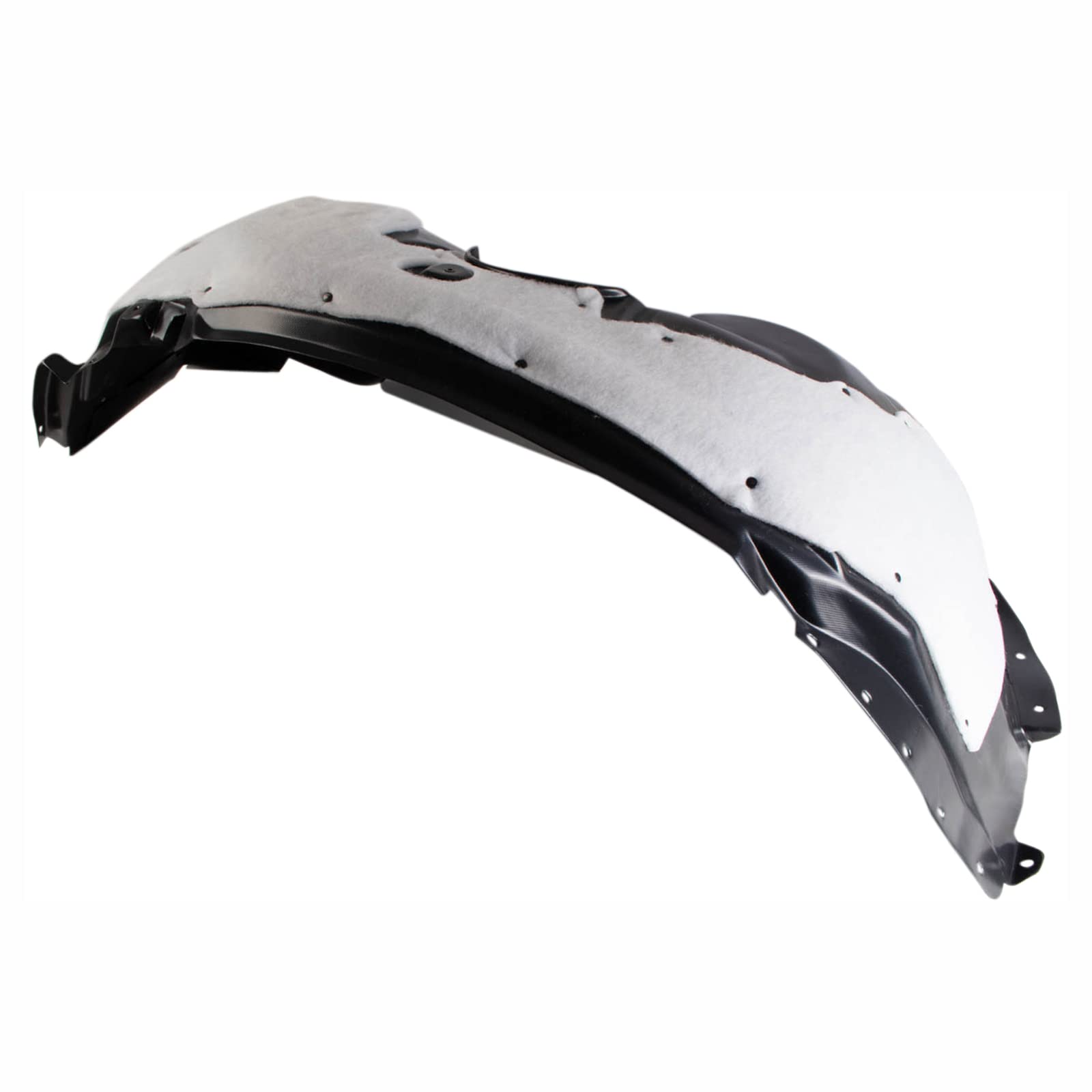 Trq Inner Fender Liner Set Compatible With 2013-2016 Lincoln Mkz Fo1248168 Fo1249168