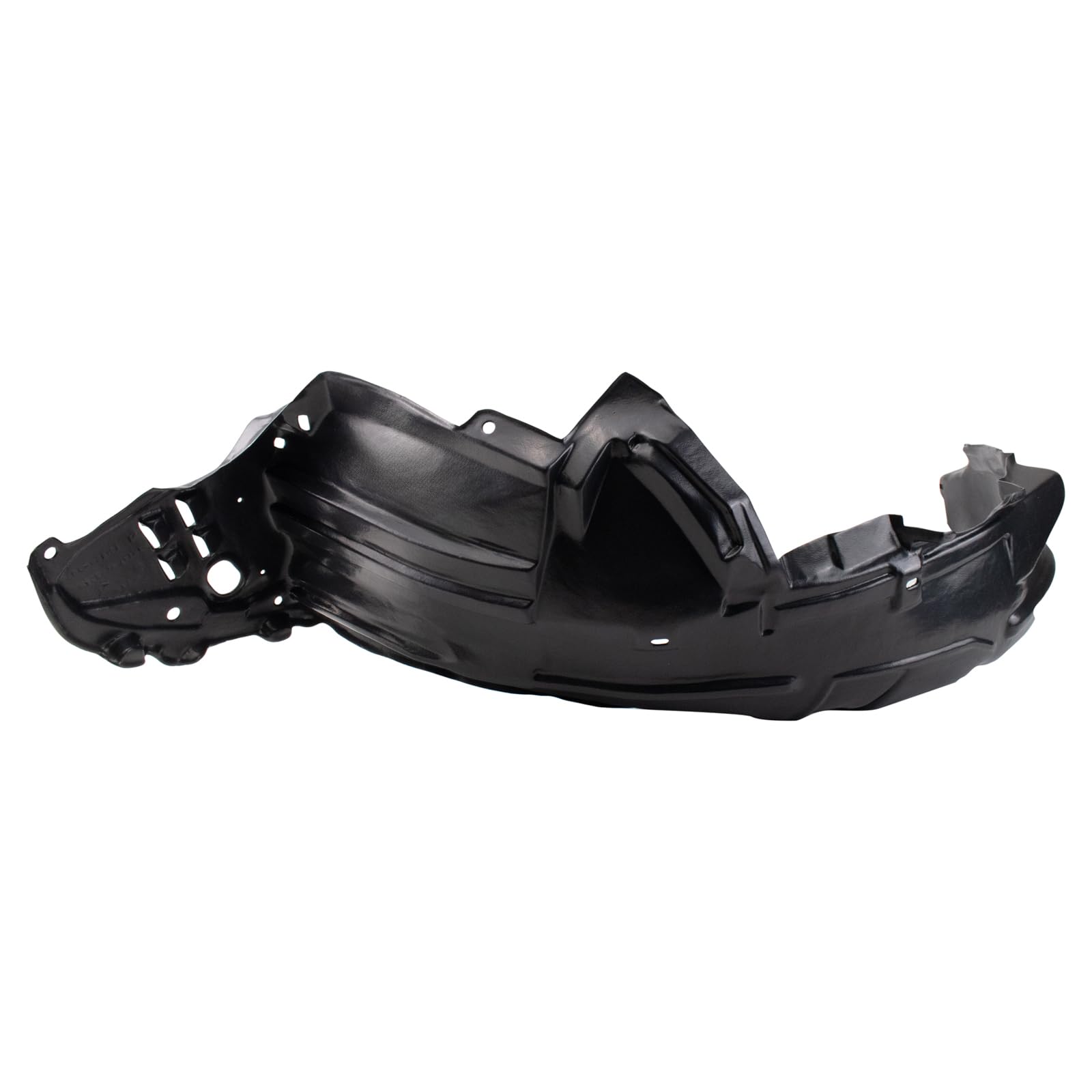 Trq Front Inner Fender Liner Set Compatible With 2006-2011 Honda Civic Ho1250107 Ho1251107