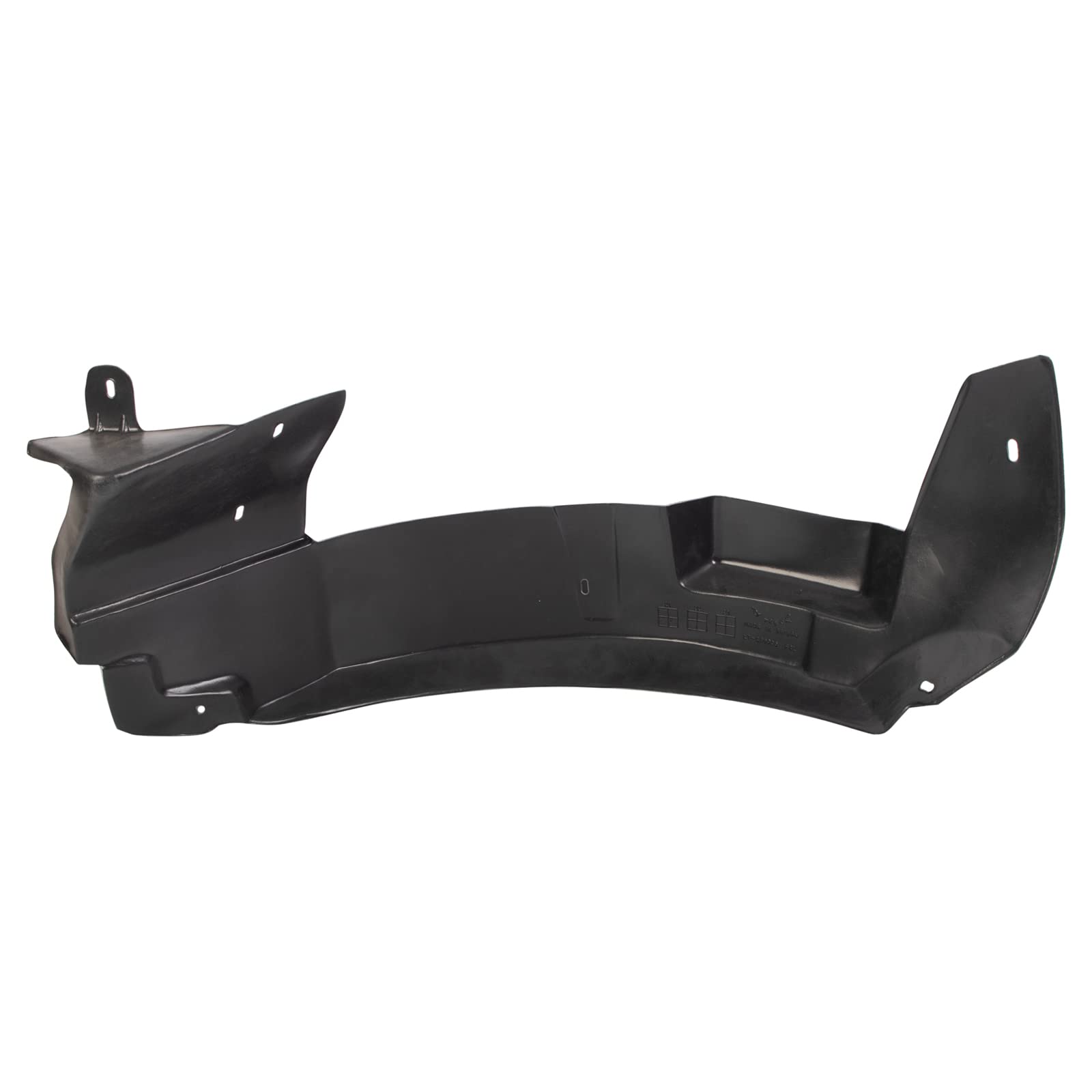 Trq Front Inner Fender Liner Set Compatible With 2003-2007 Cadillac Cts