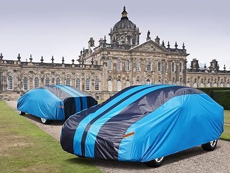 Car Cover Waterproof Custom Fit Cadillac CTS/CTS-V (2003-2019), Full Exterior Cover for Automobiles Lightweight Resistant Outdoo