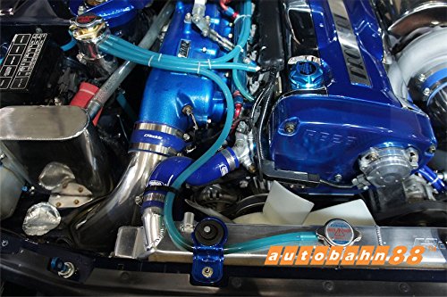 Autobahn88 High Performance Silicone Vacuum Hose, Id=0.16' (4Mm), Od=0.35' (9Mm), 15 Feet (4.5 Meter), Neon Yellow