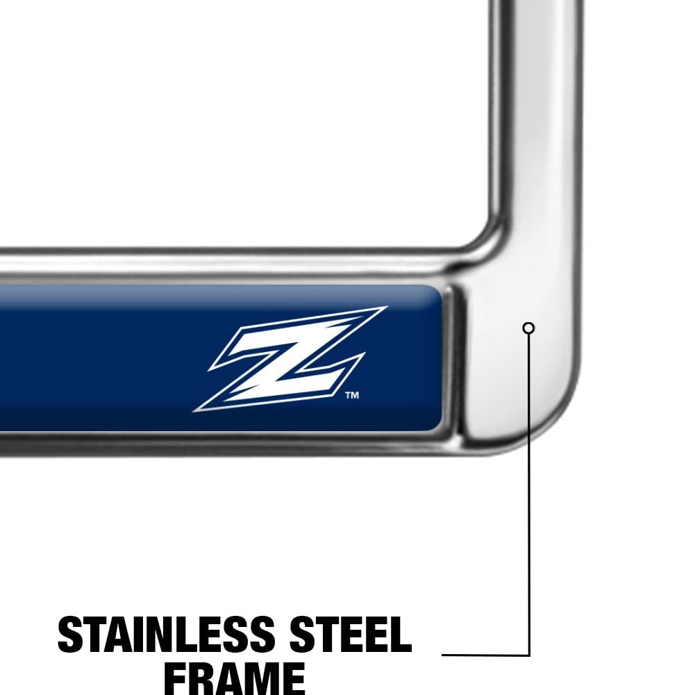 University of Akron Alumni Logo Full Size Standard License Plate Metal Frame