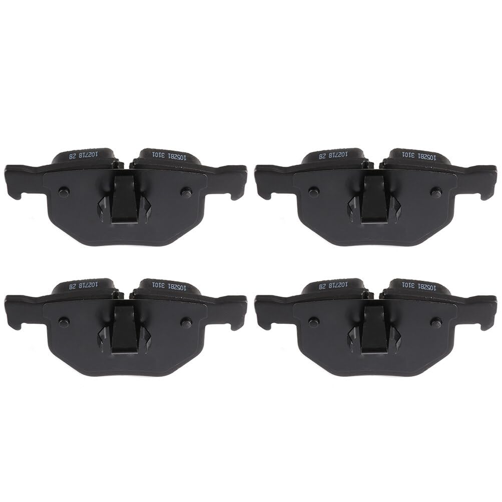 Cciyu D1042 Rear Semi-Metallic Disc Brake Pads Kit For Bmw X5 X6 4Pcs